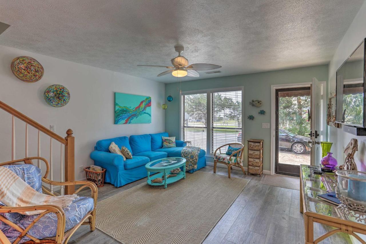 North Myrtle Beach Townhome, 1 Block To Ocean! Luaran gambar