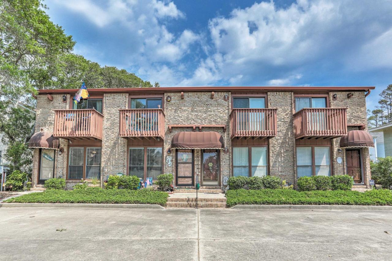 North Myrtle Beach Townhome, 1 Block To Ocean! Luaran gambar