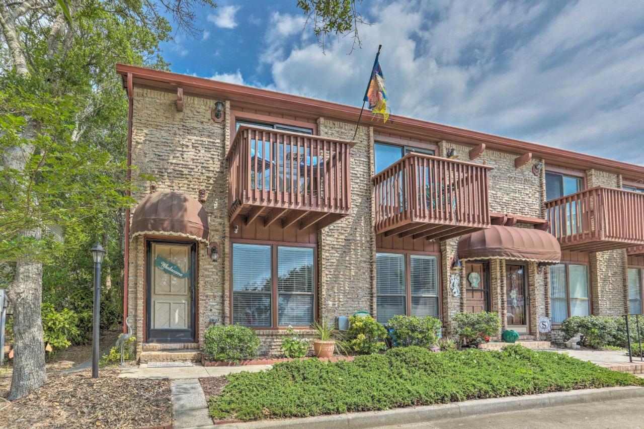 North Myrtle Beach Townhome, 1 Block To Ocean! Luaran gambar