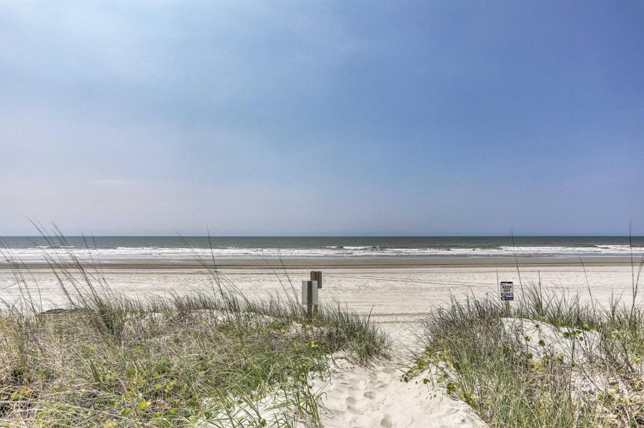 North Myrtle Beach Townhome, 1 Block To Ocean! Luaran gambar